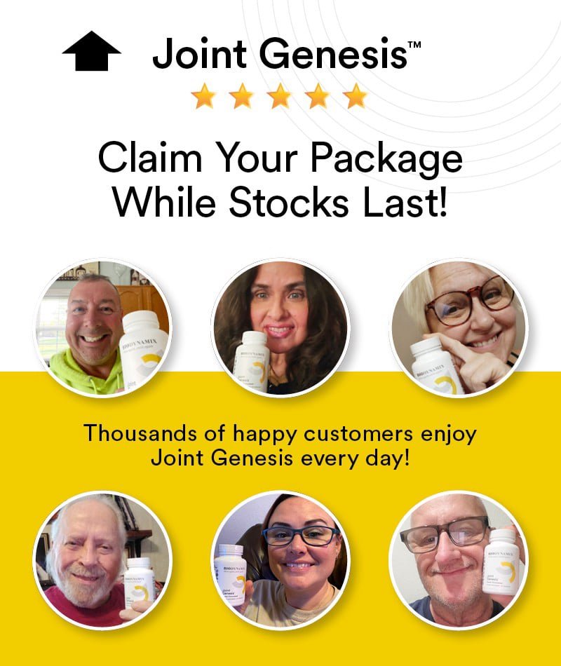 Senior Joint Genesis user testimonials reporting smoother movement and reduced stiffness