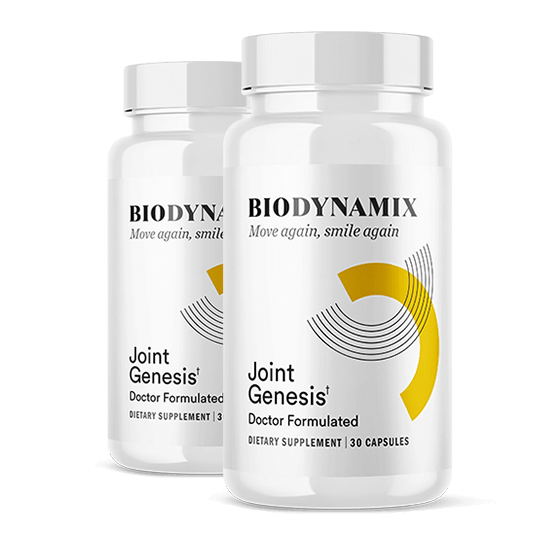 Joint Genesis Basic package, 2 bottles joint mobility supplement, 60-day supply